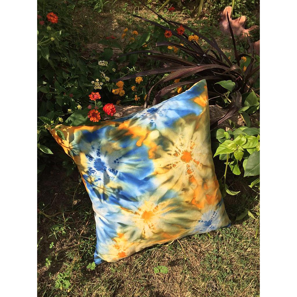 Shabori Tie Dye Cushion
