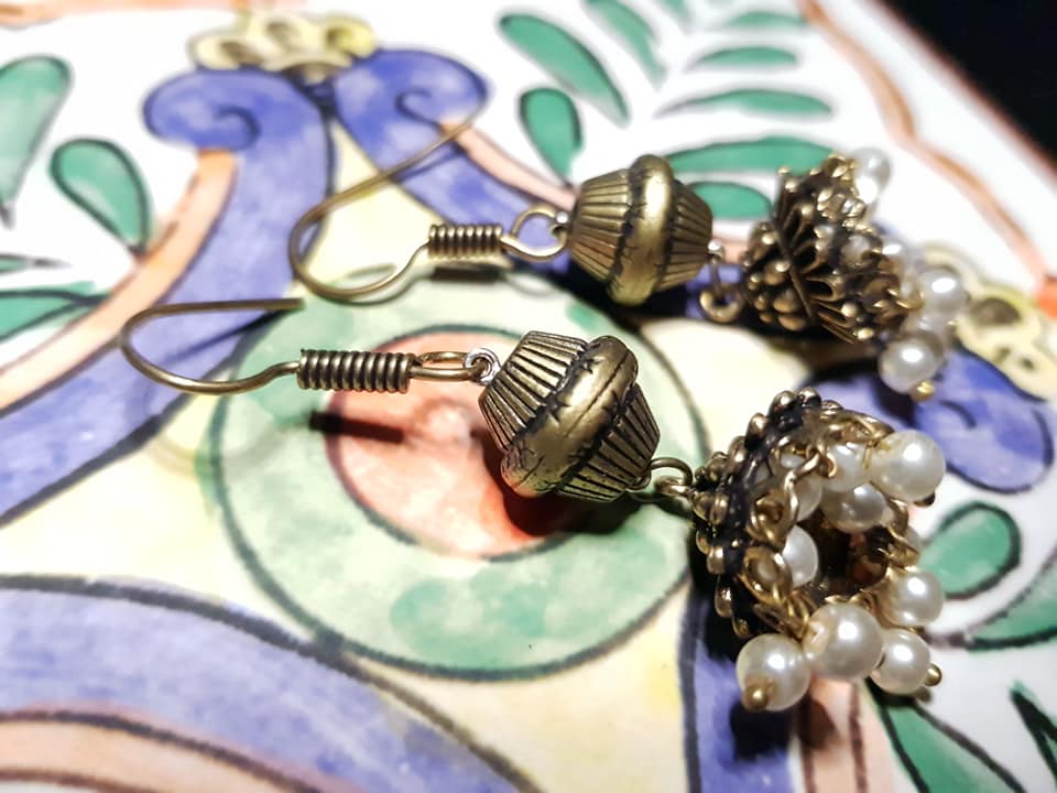 Antique style earrings