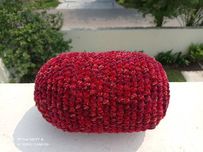 Mini velvet pillows