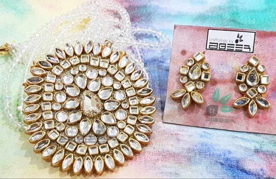 Shahwar Kundan Necklace Set