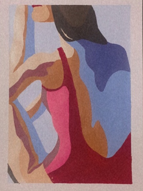 The beach girl