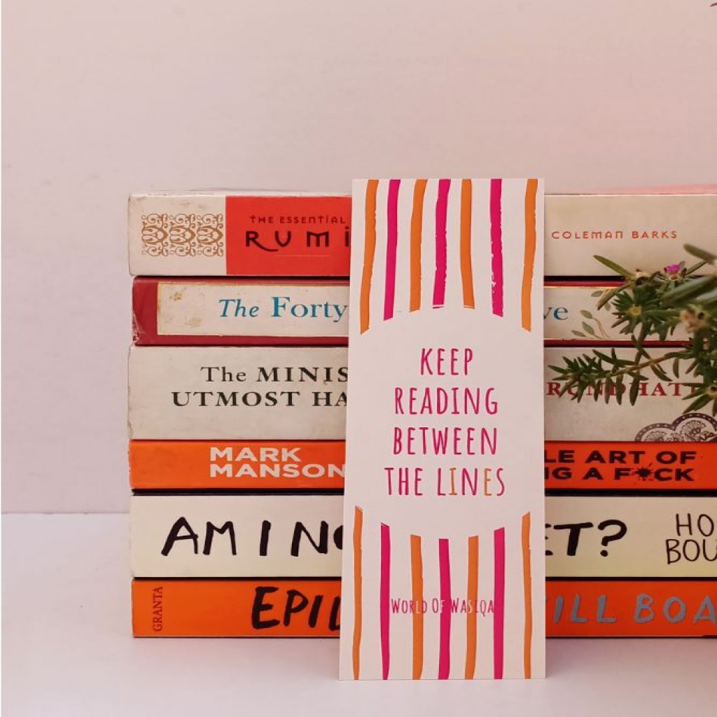 Bookmark- Keep reading b/w the lines