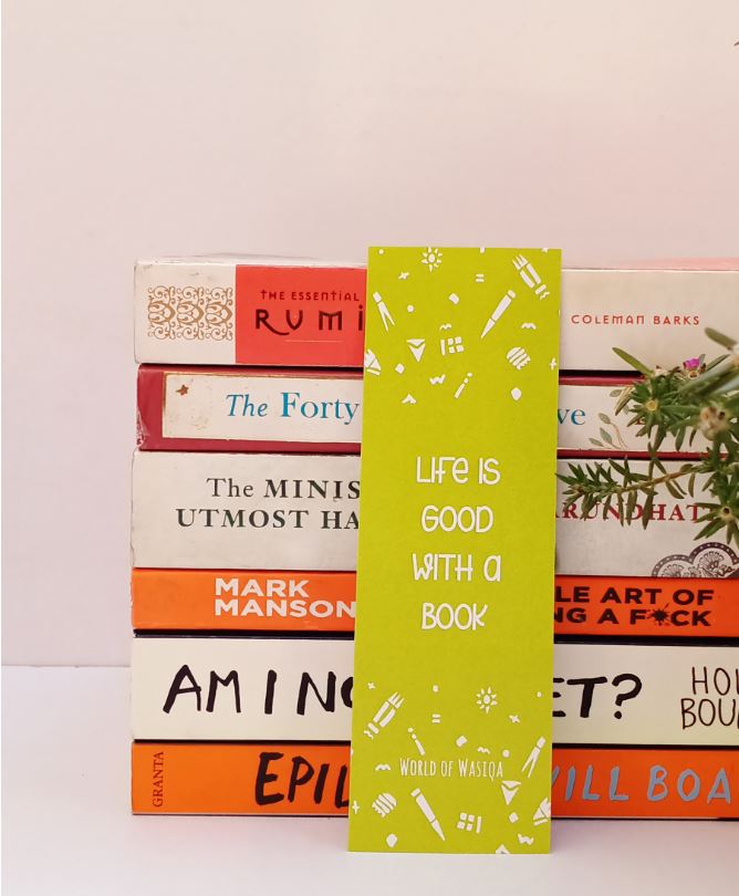 Bookmark- Life is good with a book