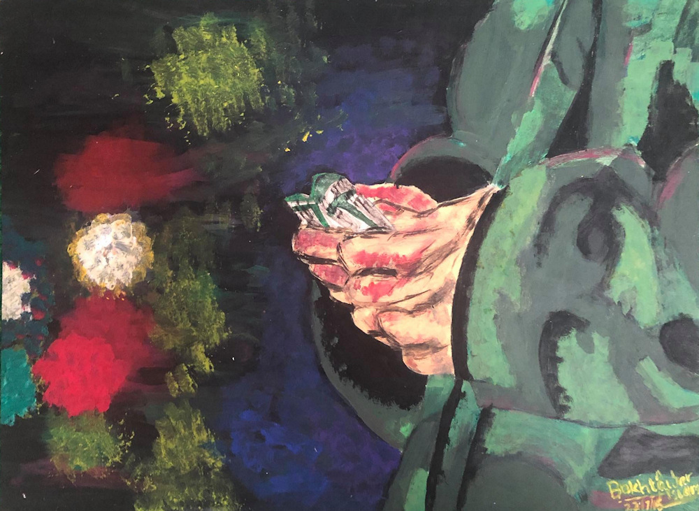 Loser (Kpop FanArt) Acrylic Painting