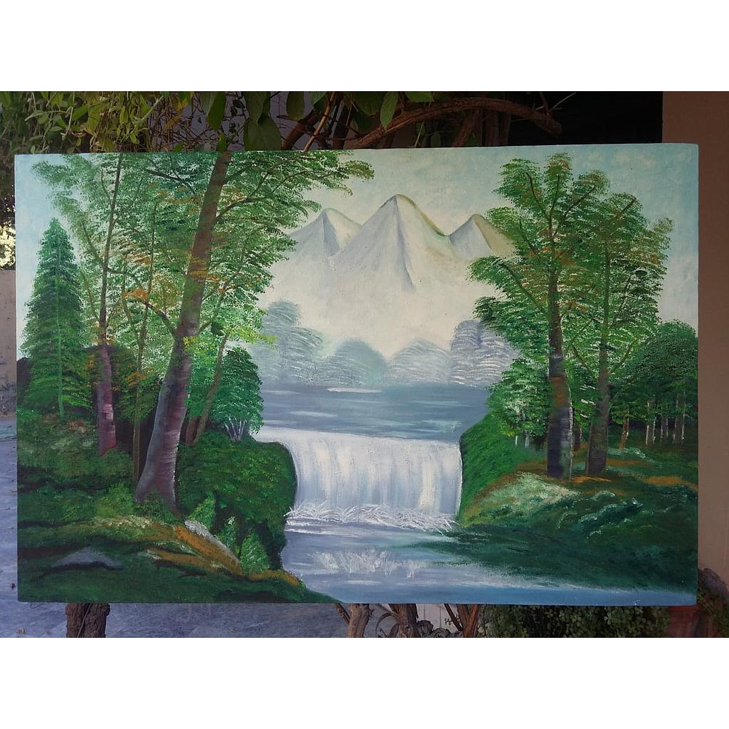 Forest Waterfall