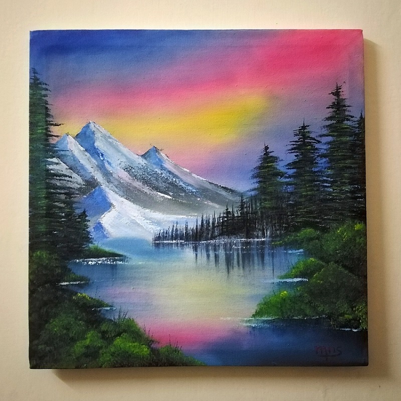 Peaceful Reflections-Bob Ross