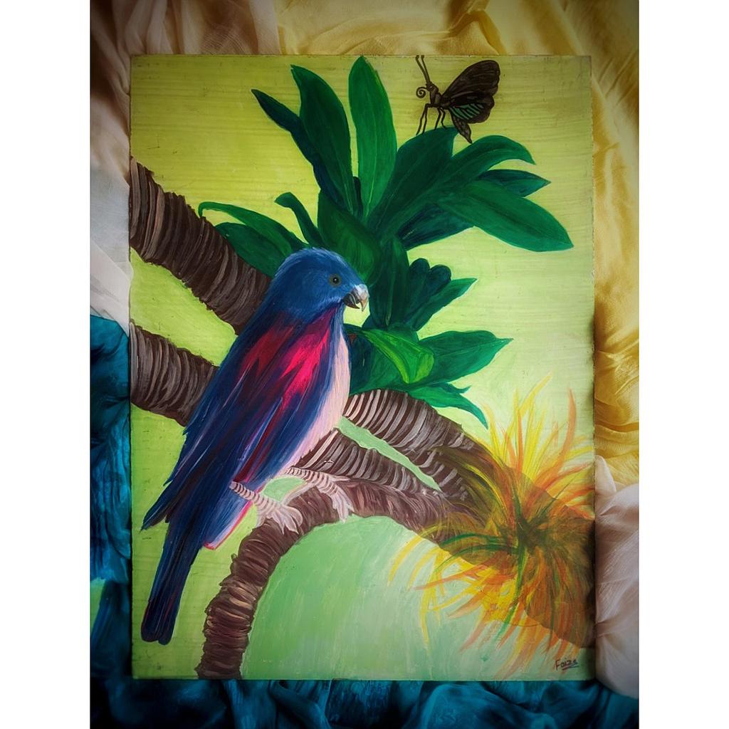 Purple starling