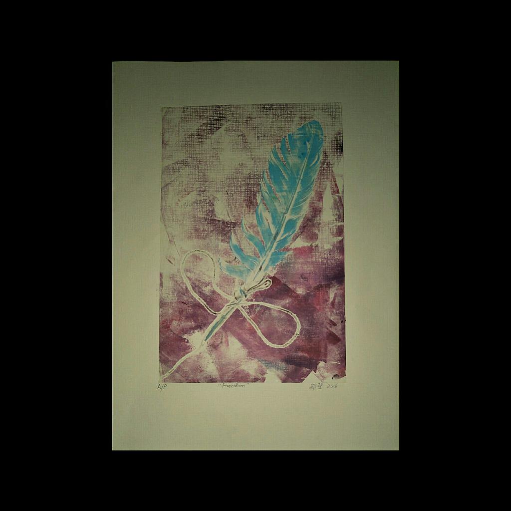 Feather Painting