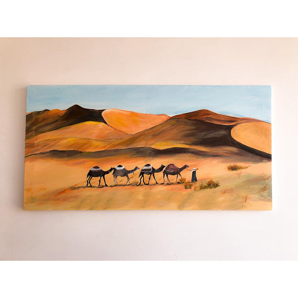 Alone in the desert