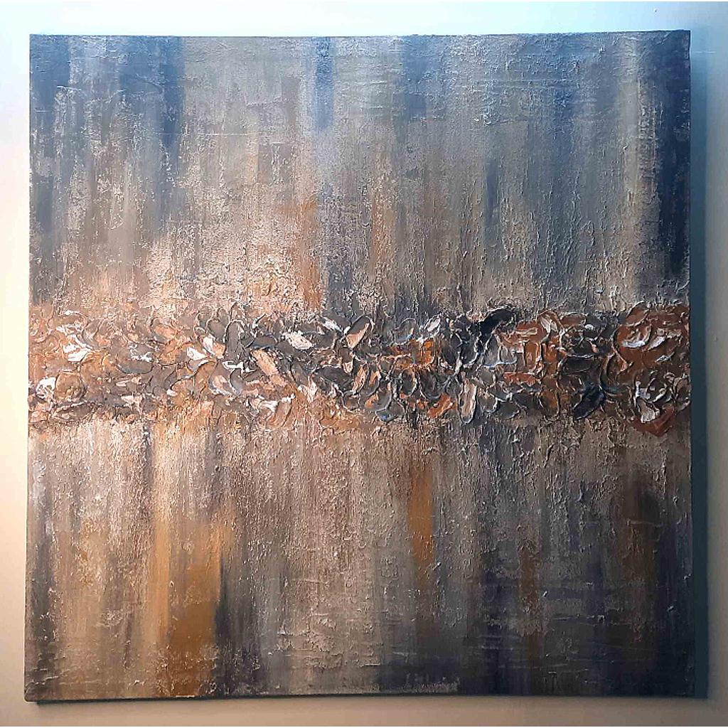 Pastel Textured Art