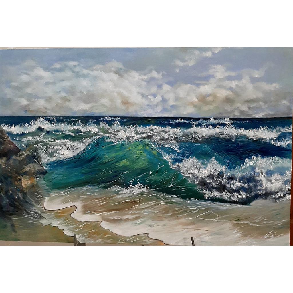 Coast - Oil on canvas