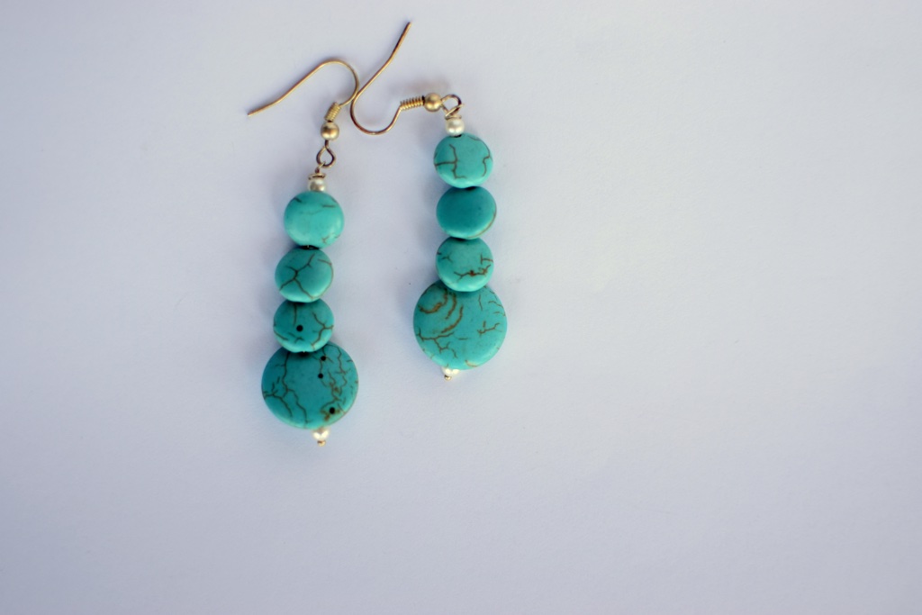 Feroza Stone Earings