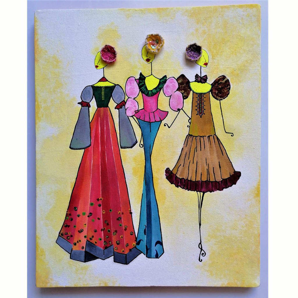 The Three Textile Hats