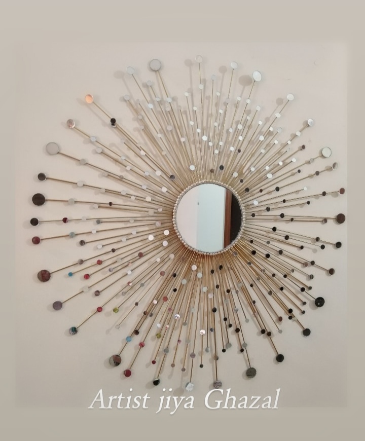 Langley Street Orion Starburst Wall Mirror