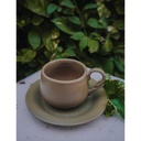 Handmade Cup And Plate