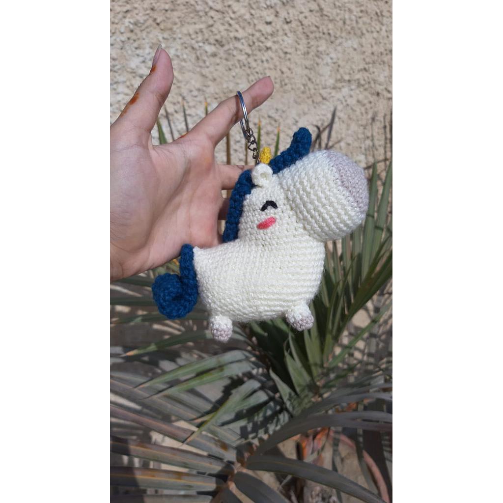 unicorn keychain