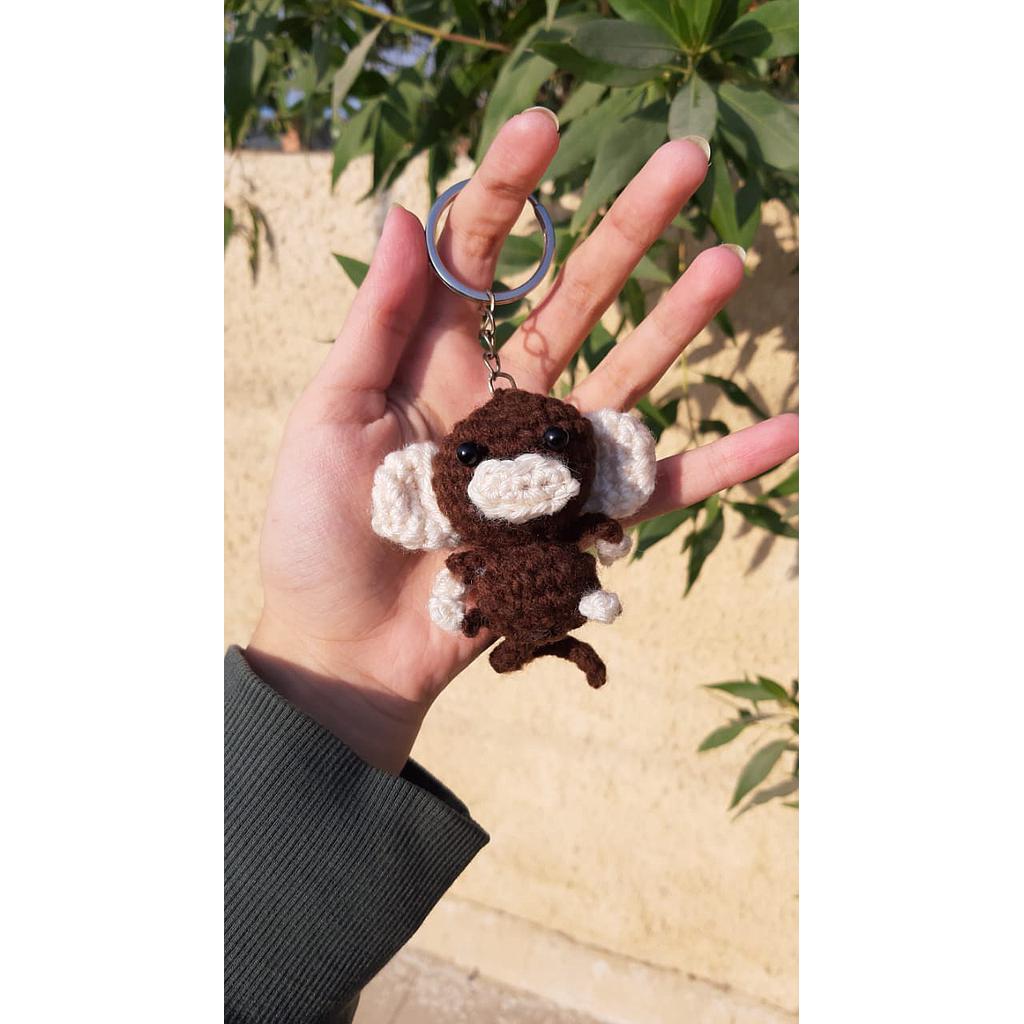 monkey keychain