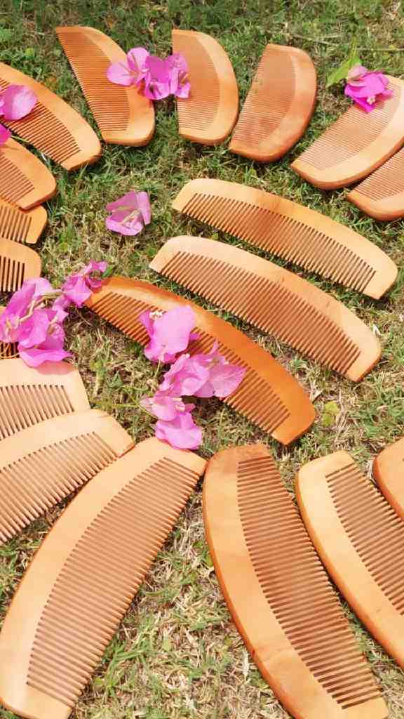 Wooden combs