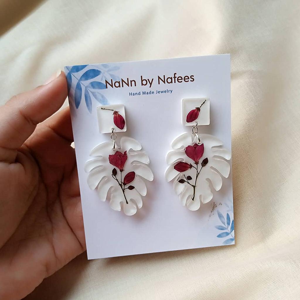 Dry Flower Earrings