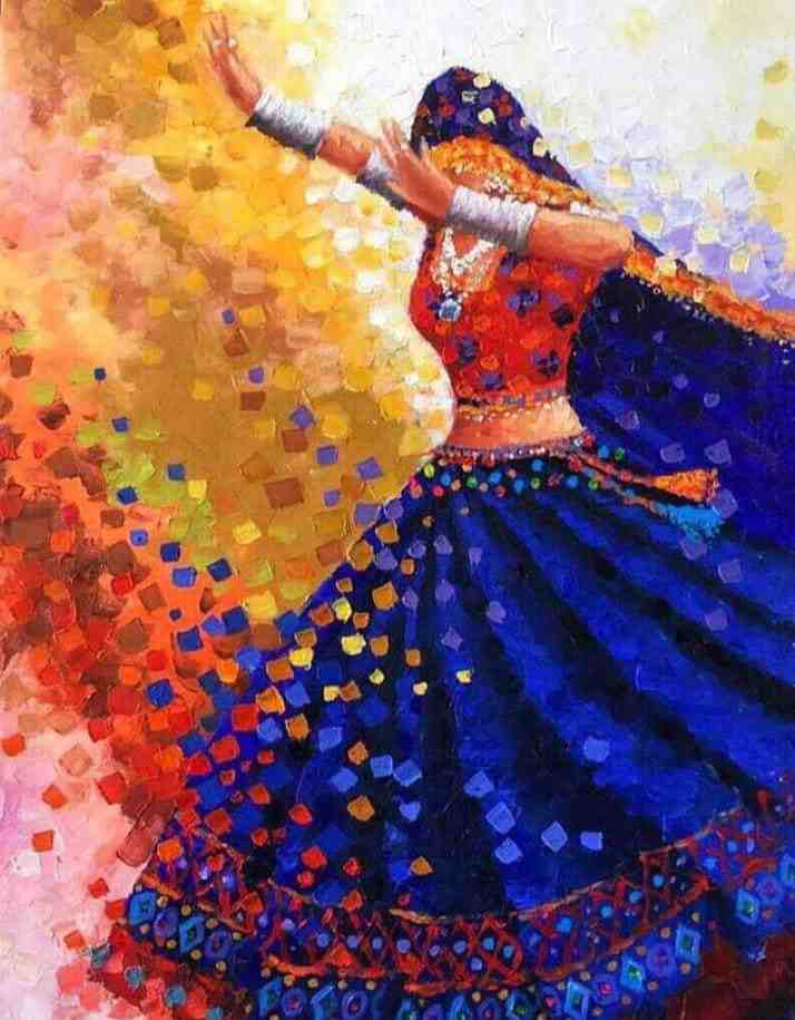 Dancing Girl Painting