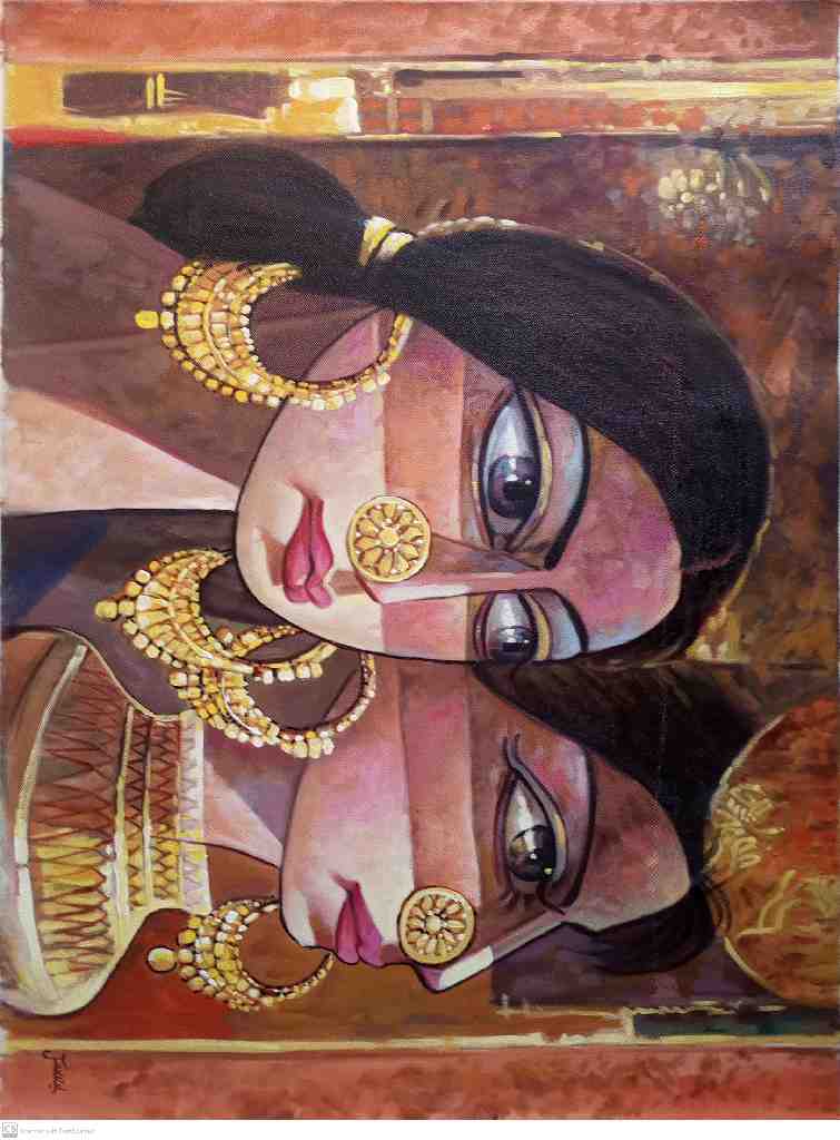 Abstract Face Painting