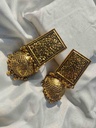 Antique oxidized Jhumkay Earrings