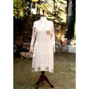 Beads Work Hand Embroidered Light Pink Shirt