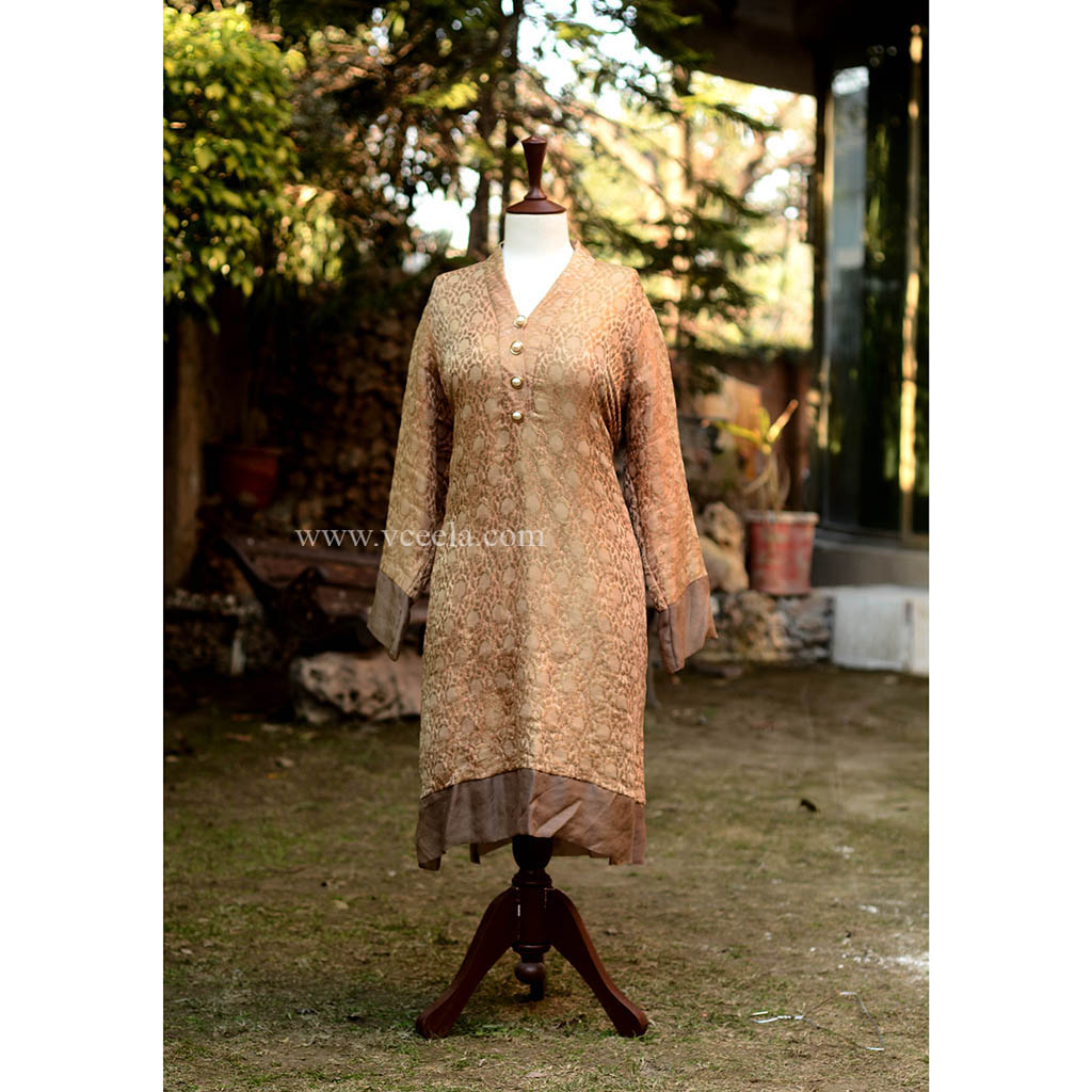 Golden Embroidered Shirt