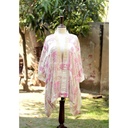 Silk with Mot'ti Work Shirt Coat