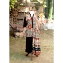 Velvet and Block Print Shirt and Shalwar