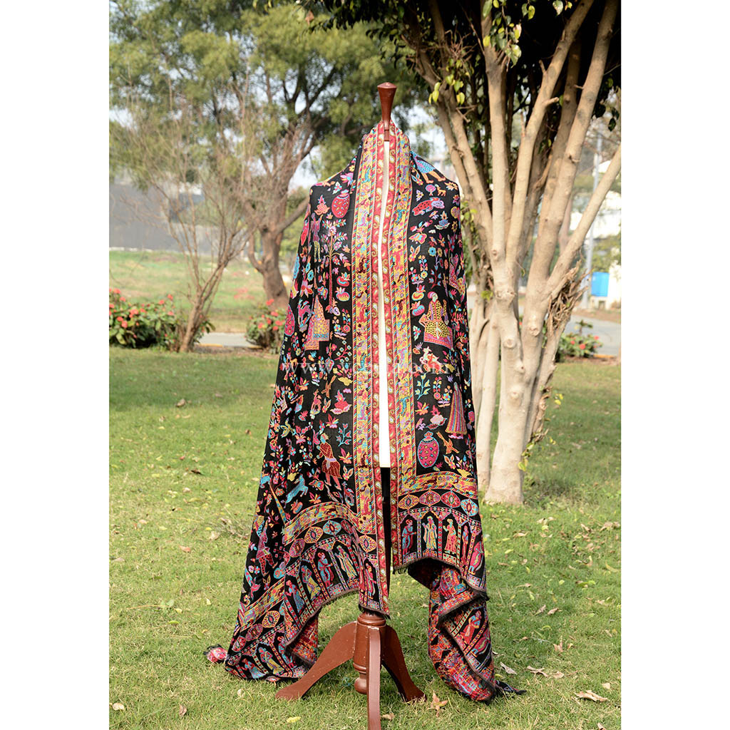 Mughal Kaani Kashmiri shawl