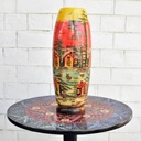 Hand Painted Camel Skin Lamp