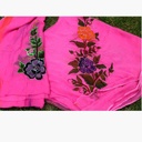 Hand Embroidered Pakistani Chiffon Shirt Piece