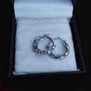 Silverstone Hoop Earrings