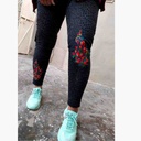 Denim Jeans with Beautiful Hand Embroidery  