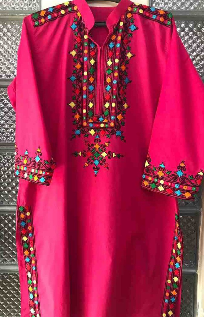 Balochi Embroidered 3pc Suit