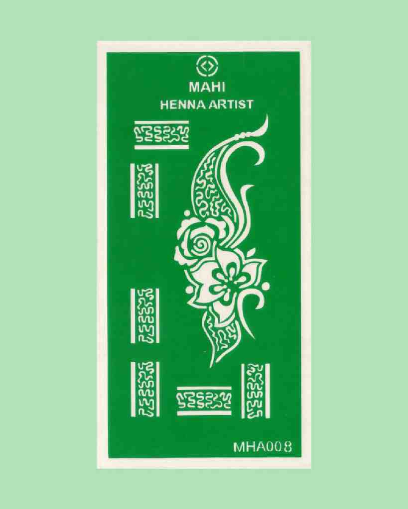 Henna Stencils MHA008