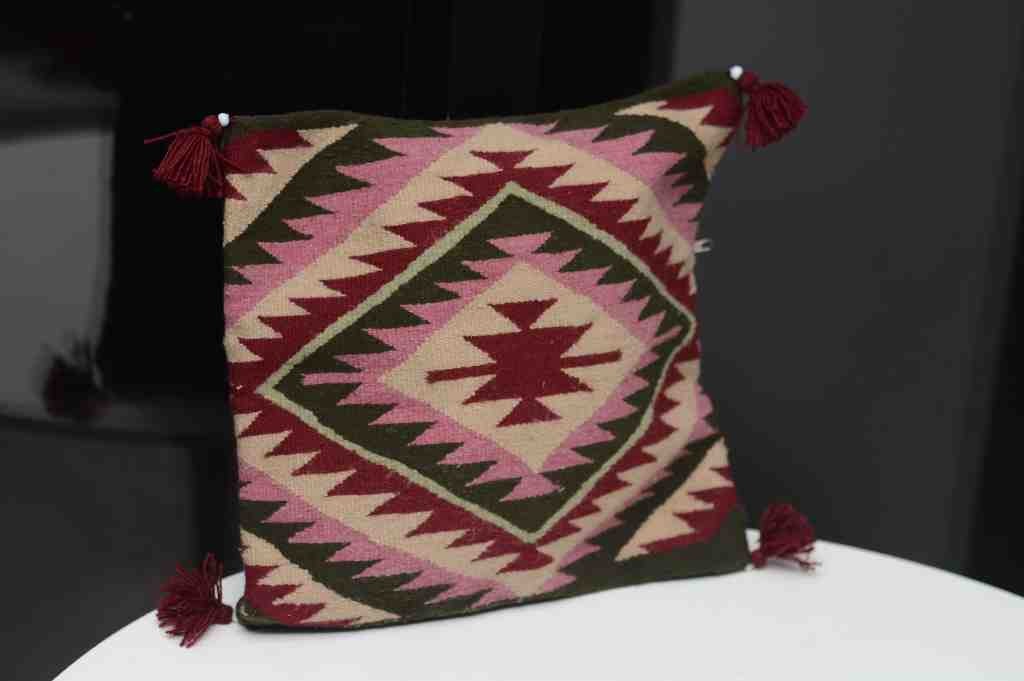 Olive Kilim Cushions