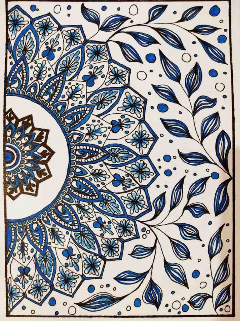 Mandala Art Paper