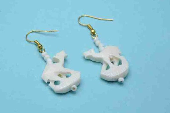 Camel Bone Craft Earrings