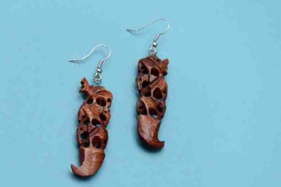 Camel Bone Craft Earrings