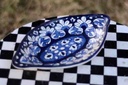 Blue Pottery Salad Dish