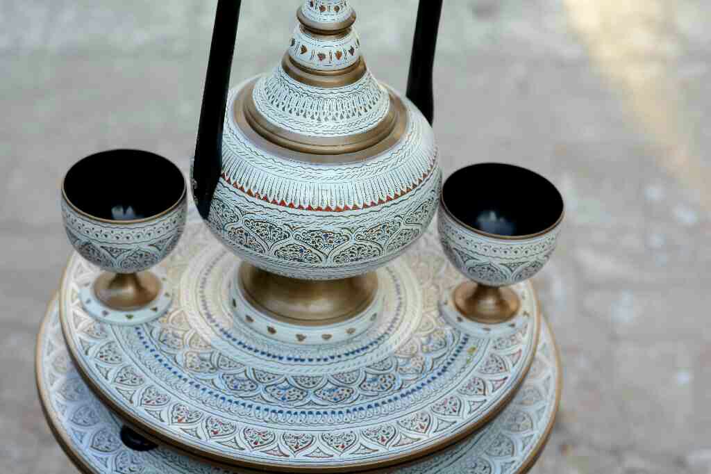 Wooden Surahi