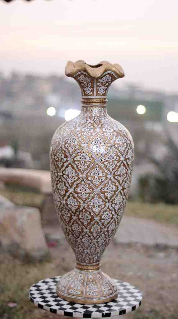 Camel Skin Vase
