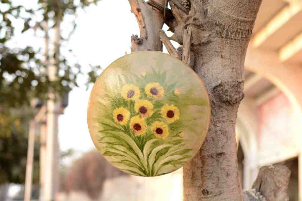 Camel Skin Wall Mount Lamp