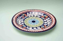 Blue Pottery Dinner Plate