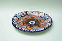 Blue Pottery Dinner Plate