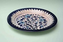 Blue Pottery Dinner Plate