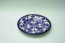 Blue Pottery Dinner Plate