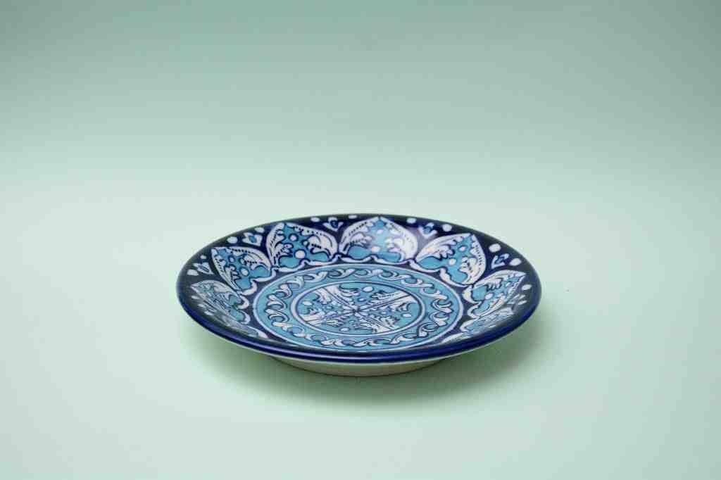 Blue Pottery Quarter Plate